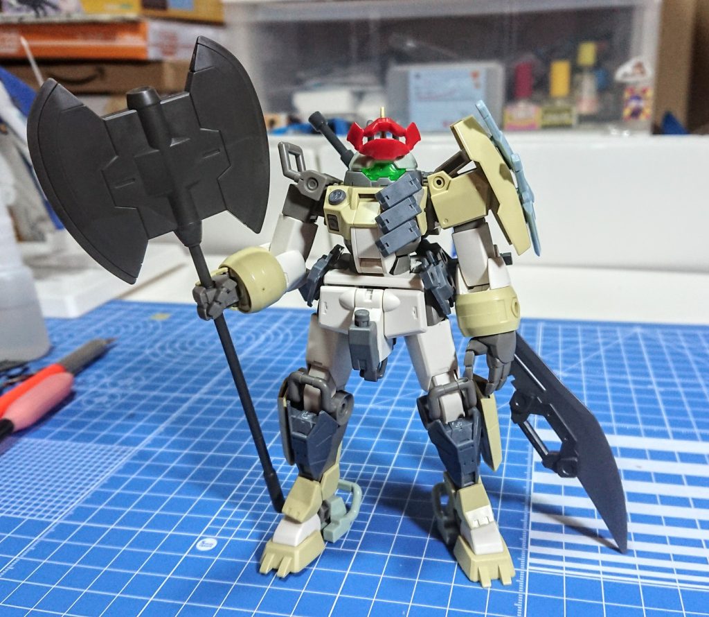 傭兵戦士デミブレード–3枚目/制作者：プロトタカサ