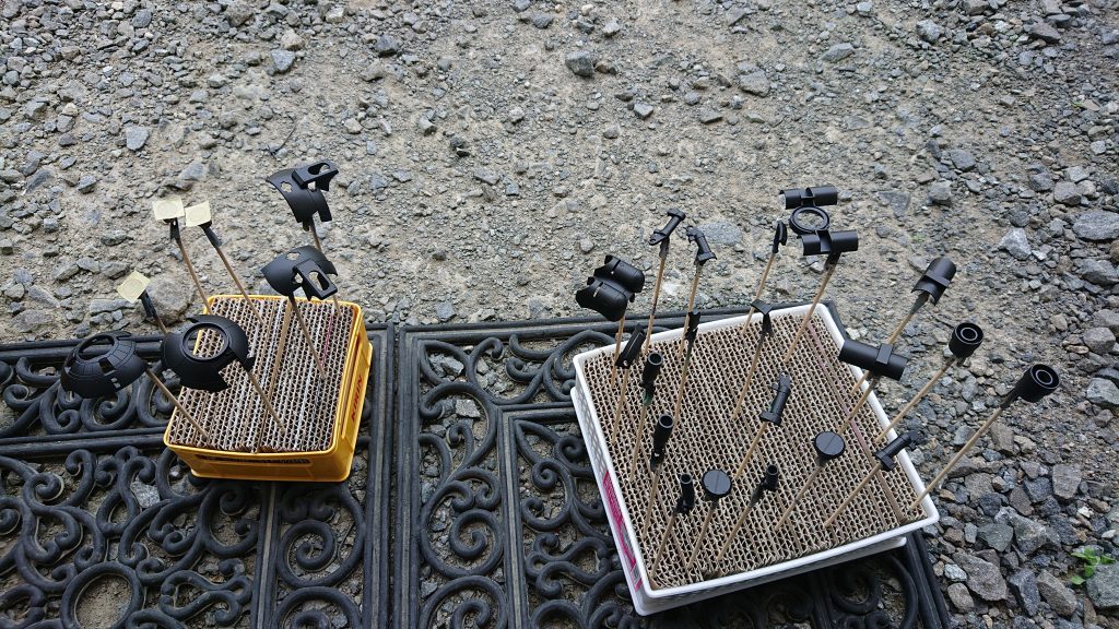 黒サフ。この時は外で吹いてたなぁ