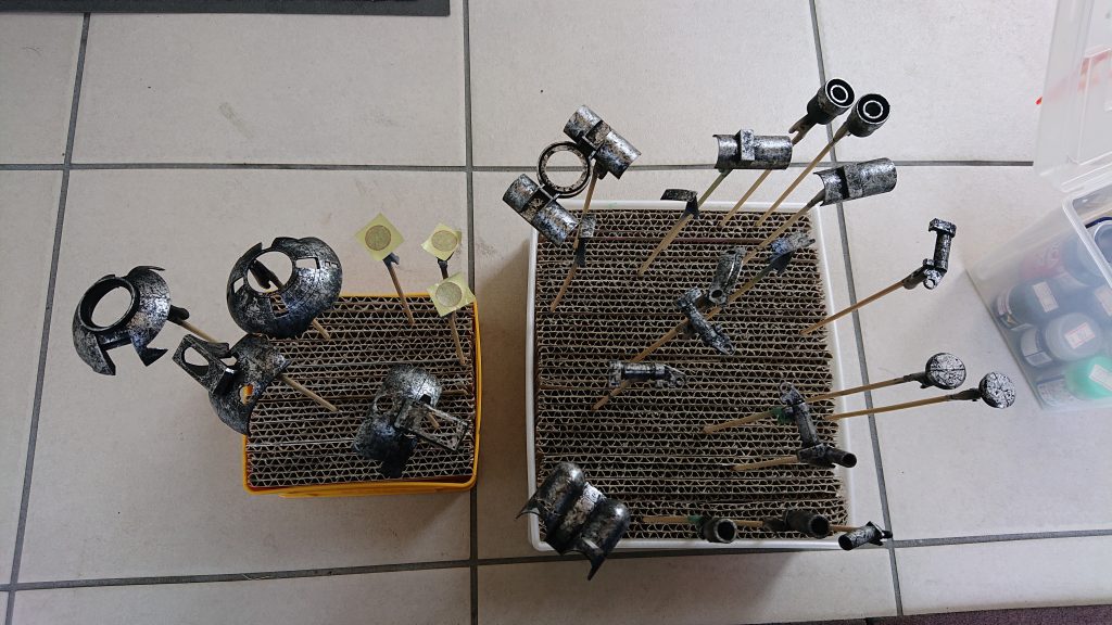 ラップ丸めて、そこにシルバー吹いてポンポン🎵