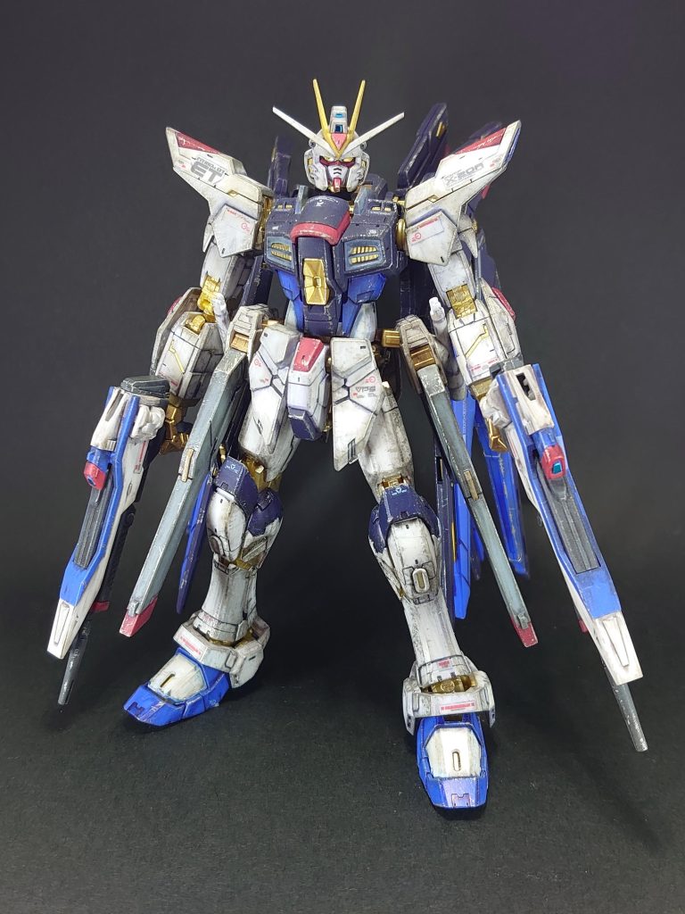 やはり完成するとRGキットは見栄えが違いますね。最後までご覧頂きありがとうざいました。