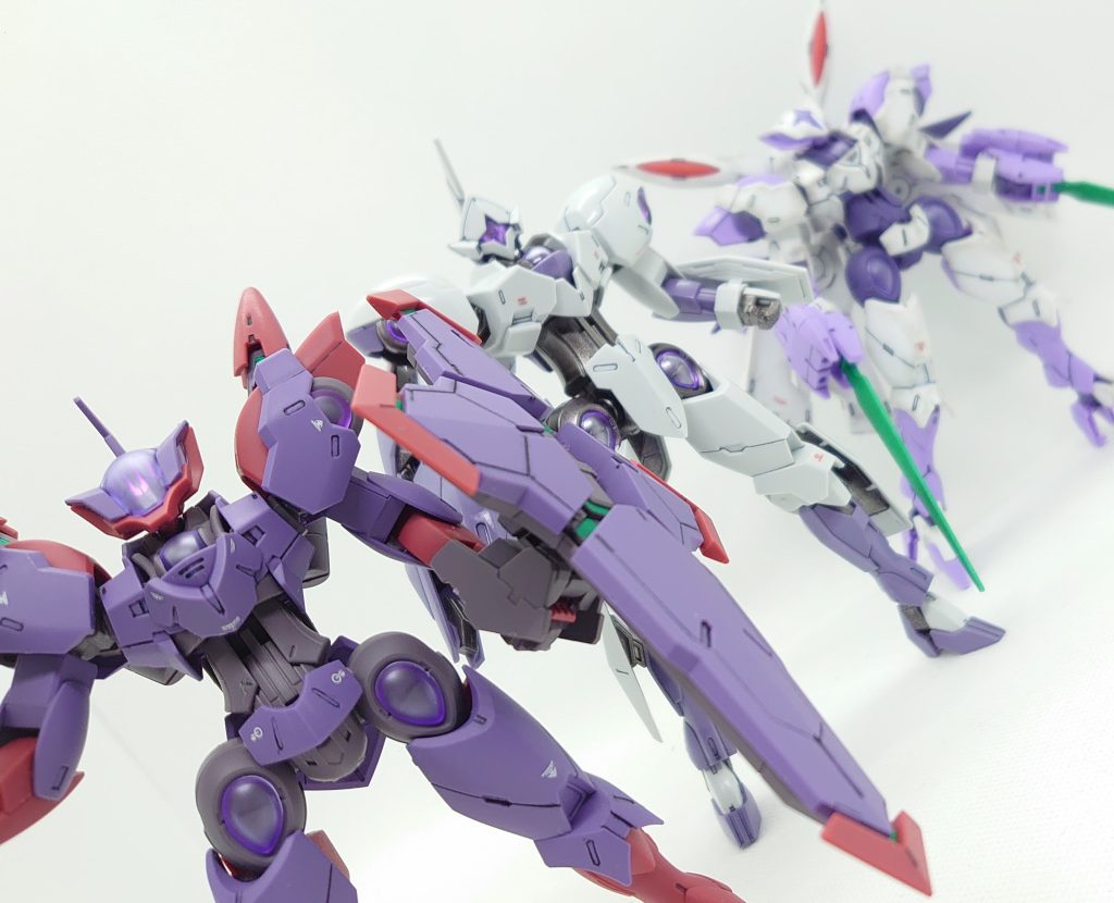 グラスレー社製MSそろい踏みです。