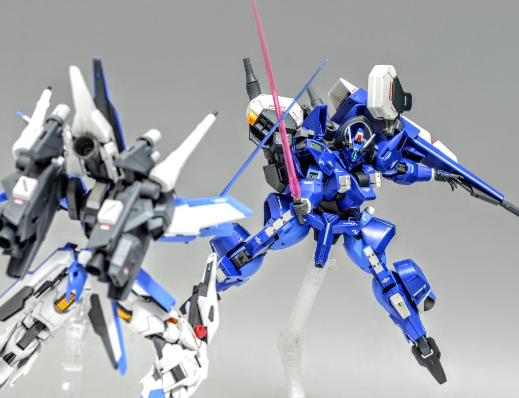 グエル・ジェタークは父から託されたD-Vに乗り込みスレッタ・マーキュリーに再戦を挑んだ。決闘の形式は１VS３。グエル対スレッタ＋地球寮のＭＳ2機だ。機体の限界性能を引き出したグエルは高Ｇ機動を駆使して一瞬で地球寮のMSを撃破！