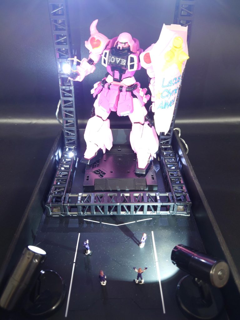 61作目 MG 1/100 ガンダムベース限定 ザクウォーリア(ライブコンサートVer.)–8枚目/制作者:@kjyun_choroq