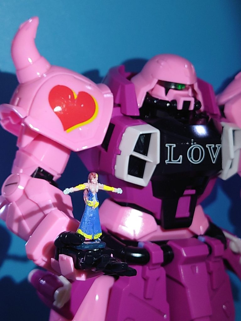 ミーア・キャンベル フィギュアもそれなりに塗り分けてみました!