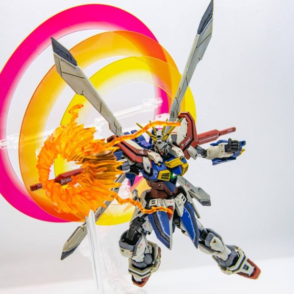 初エアブラシ作品RGゴッドガンダム