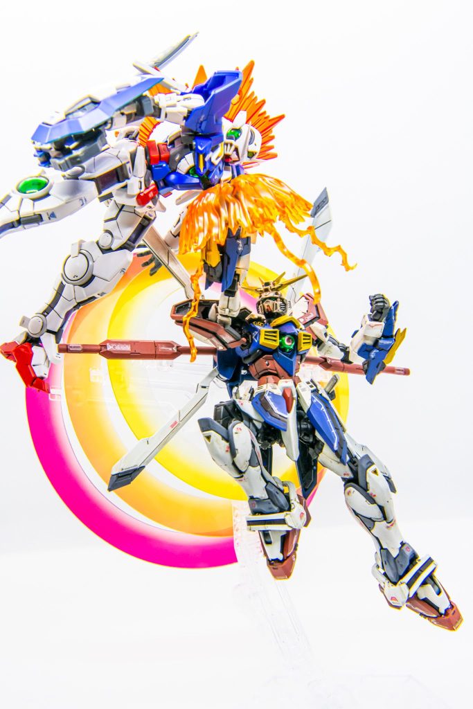 ヒートエンド構図を目指したはずが昇龍拳にww犠牲者エクシアさんもうちょっとポーズさせておけばよかったです・・!