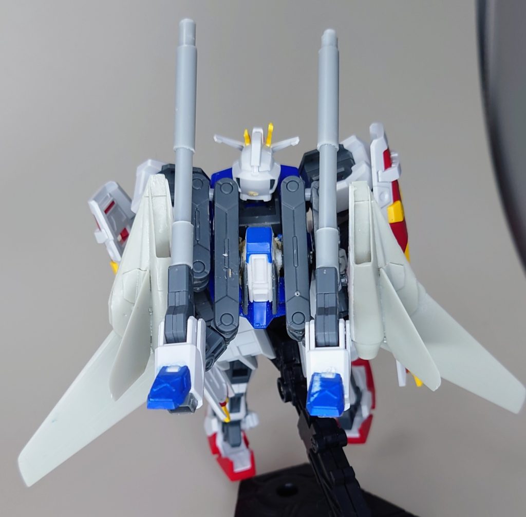 シールドとストライカーパックの干渉に試行錯誤しました薄グレーの部分はf14jトムキャット😆