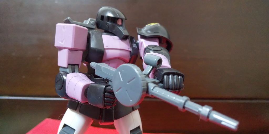 :初期型のザクマシンガンはいいな。ブリリアント！見てくれてありがとう。