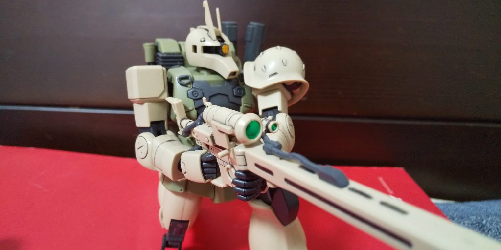 :狙撃ポーズはブリリアント！