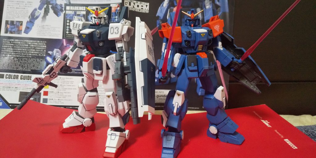 :ブルーデスティニーは陸戦型ガンダムのベースでエクセレント!