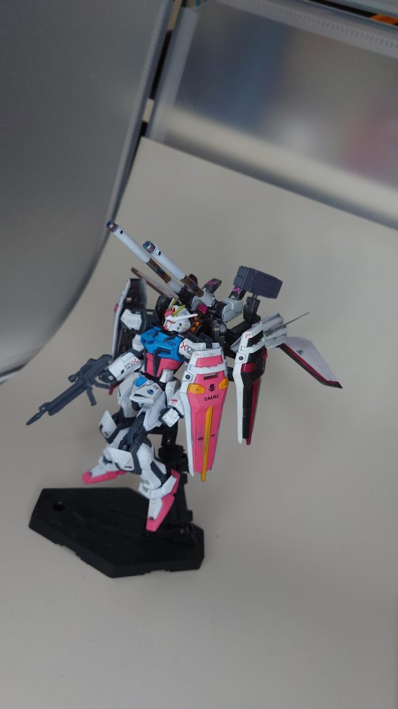 ストライクにつけてシールド3枚目仕様コレはこれでよき?😂しかしEGの可能性は無限大ですね✨