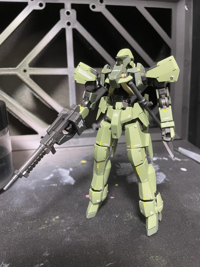 HG グレイズ リベット取り付けver–2枚目/制作者：takumi699