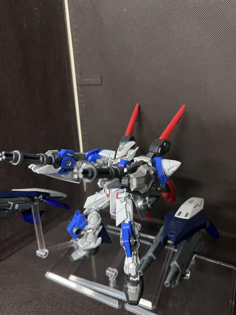 ブルーフレームより火力は劣りますがフルバースト状態。