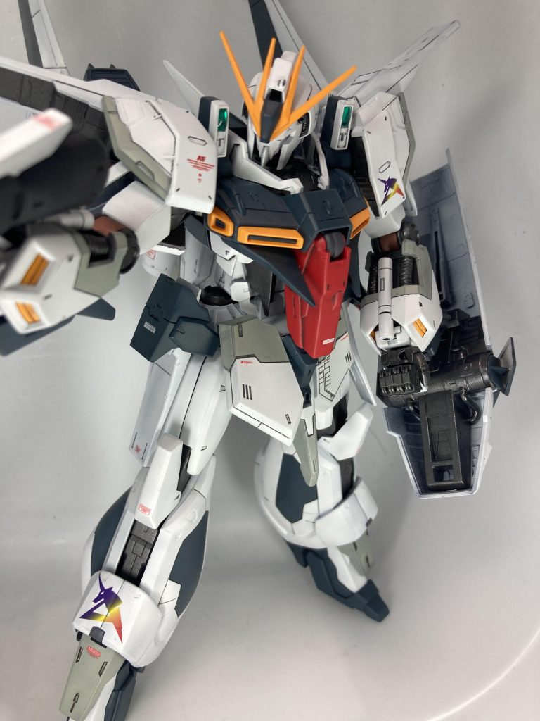 ビームライフル構えて見ました