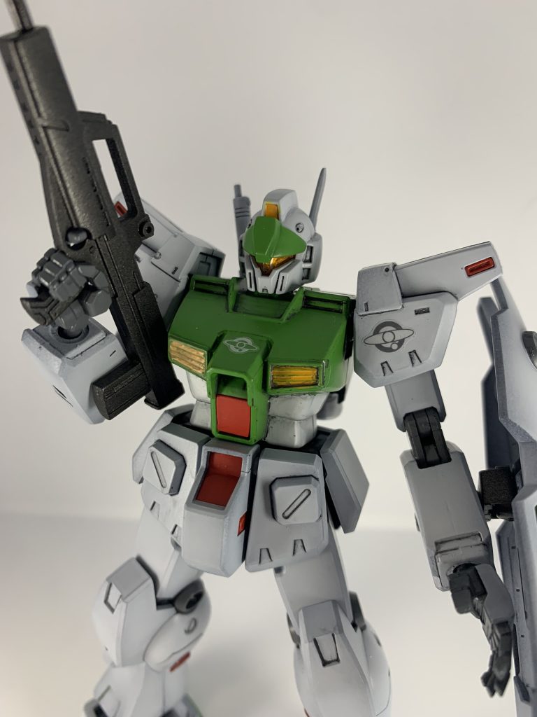 HGジムカスタム　エゥーゴカラー–4枚目/制作者：モフモフゴロー