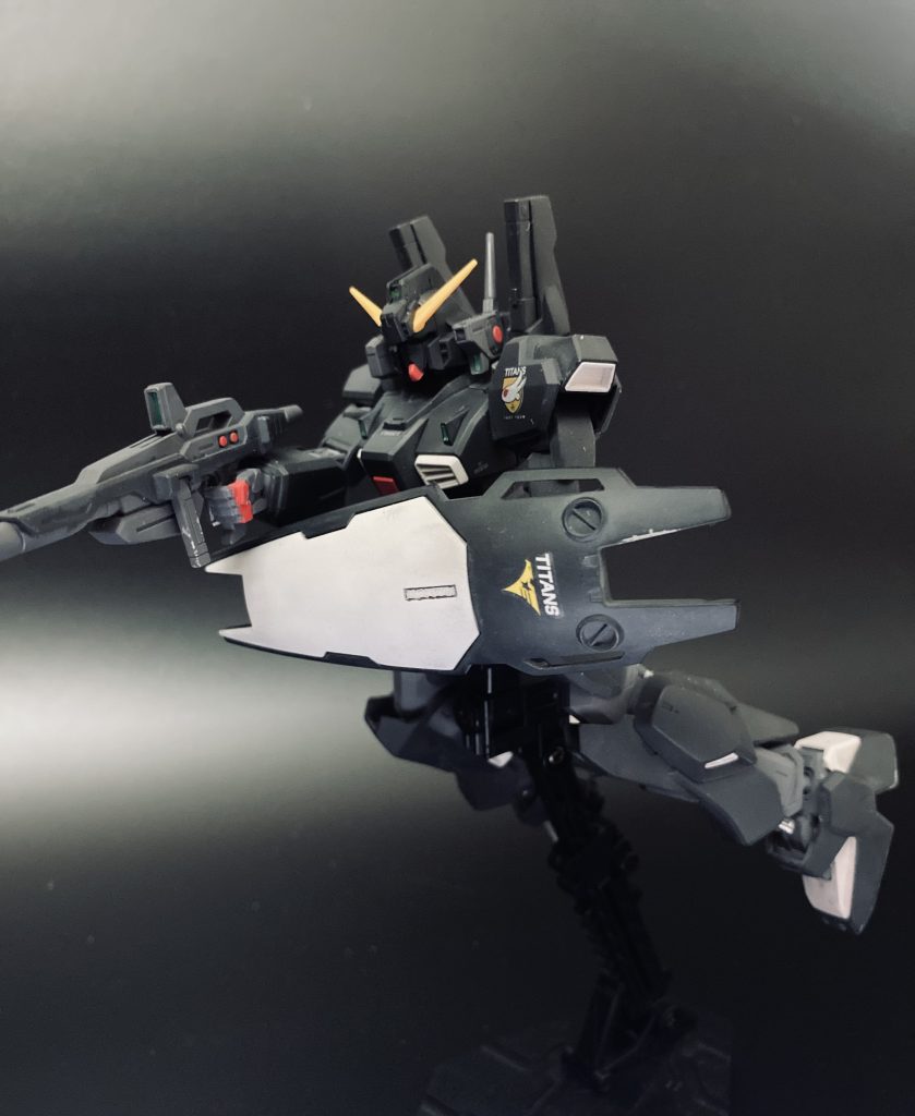 HG ガンダム Mk-II ヘイズルヘッド ブラックヘアーズカラー–4枚目/制作者：ホイーラー