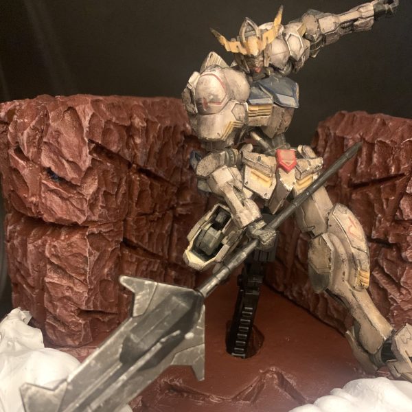 HG ガンダムバルバトス 火星での戦い