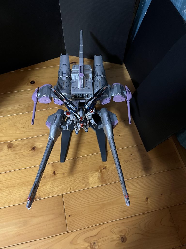 ＳＤMGフリーガンダム＋HGミーティア–5枚目/制作者：アッキー