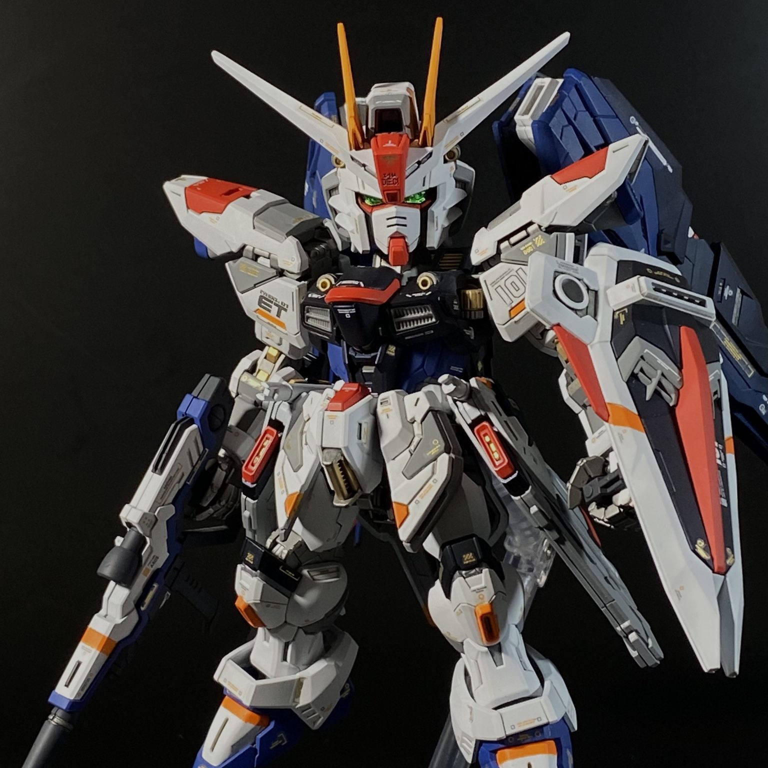 最終値下【ガンプラ全塗装】MGSDフリーダムガンダム グラデーション 