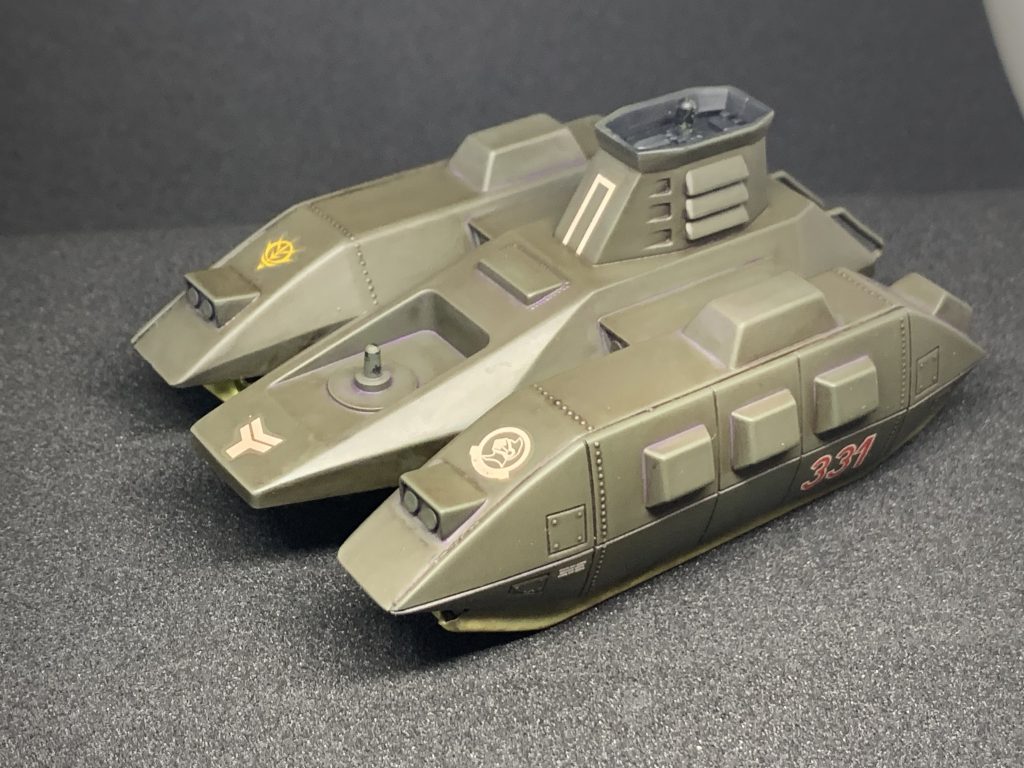 グランドブラウンでウェザリング