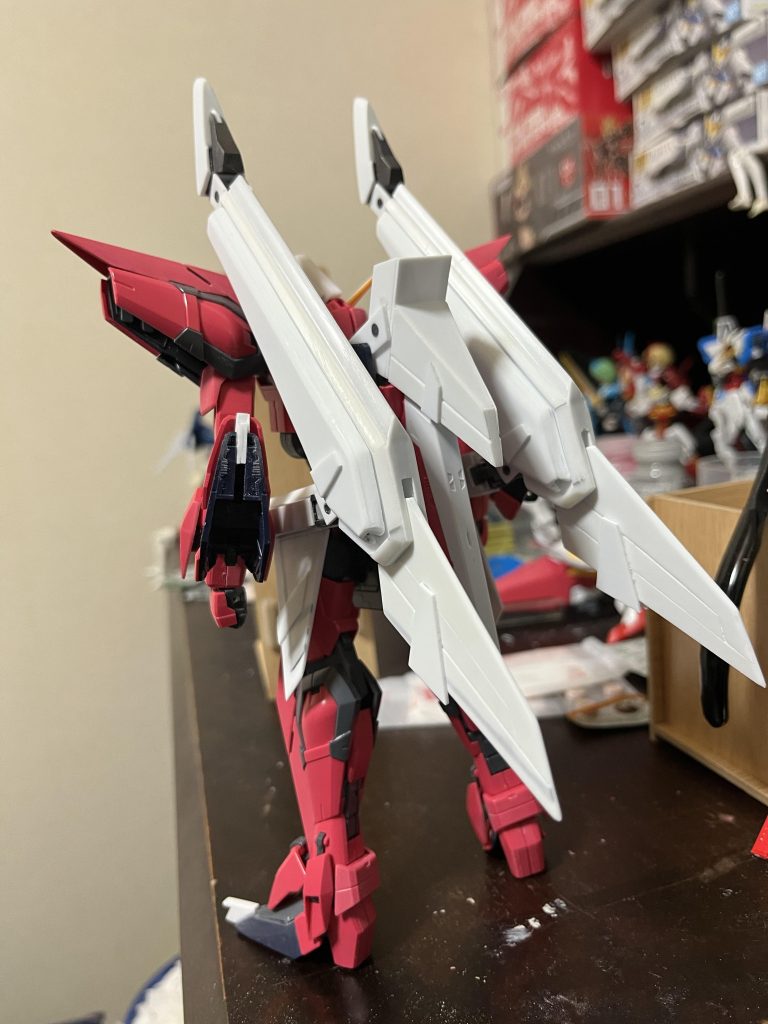 フルスクラッチした背面です