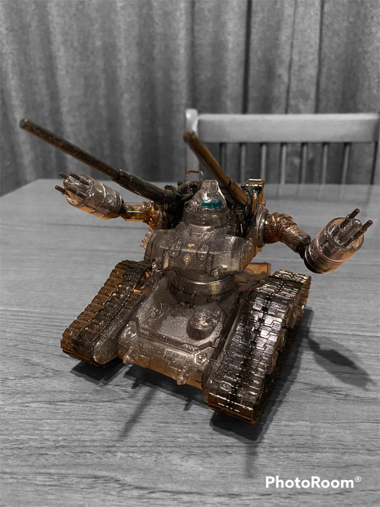 HGガンタンク初期型　クリアバージョン–3枚目/制作者：@jhonkosu