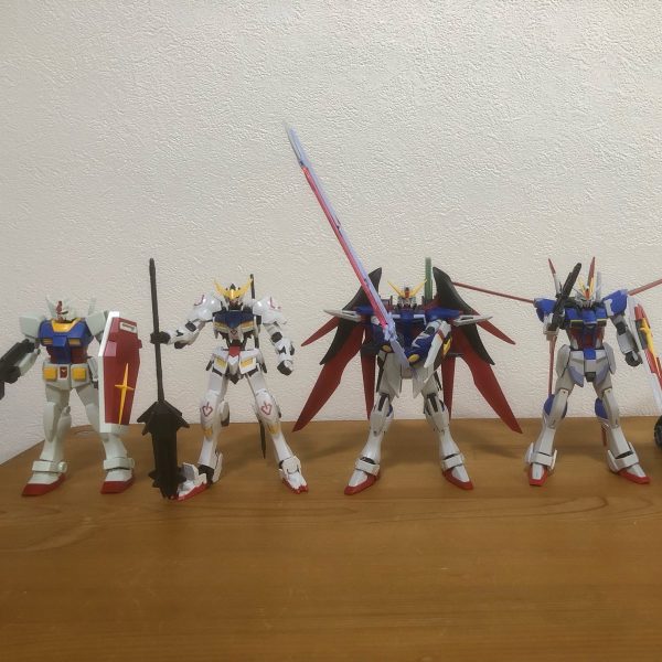 ガンプラ1～5体目