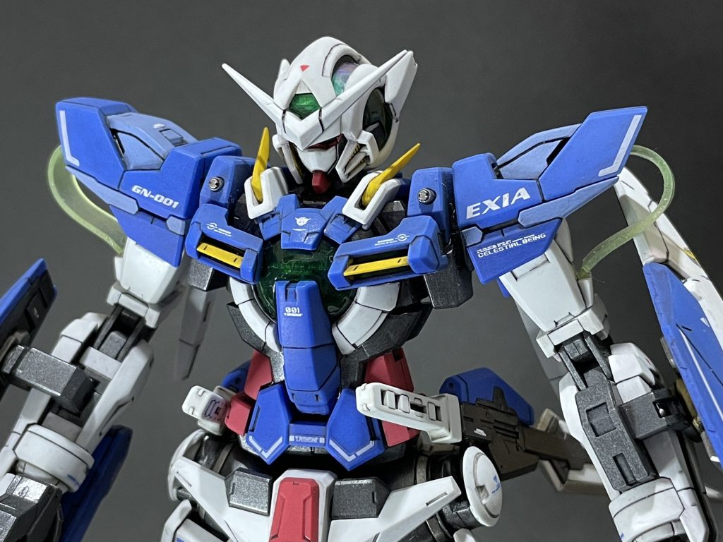 俺がガンダムだ！MGガンダムエクシア–2枚目/制作者：ピラケシパパ