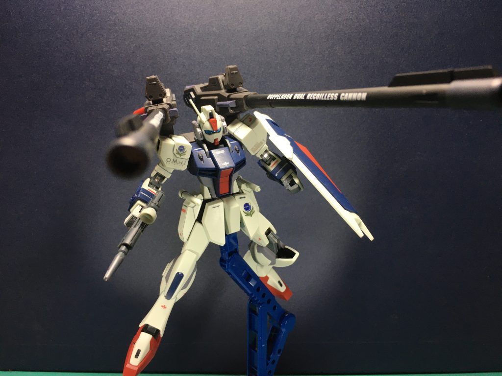 　拡張セットのドッペルホルン連装無反動砲はむしろダガーLの装備していた印象が強いかも？箱絵でもこっそり左端にいますし