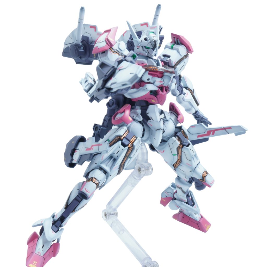 バックパックのアームはフレキシブルに動くので、こんなアレンジも可能です。