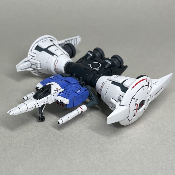 1/144 RG13 コアファイター2Fb＋コウ・ウラキ（ガンダムGP01Fbフルバーニアン付属品）