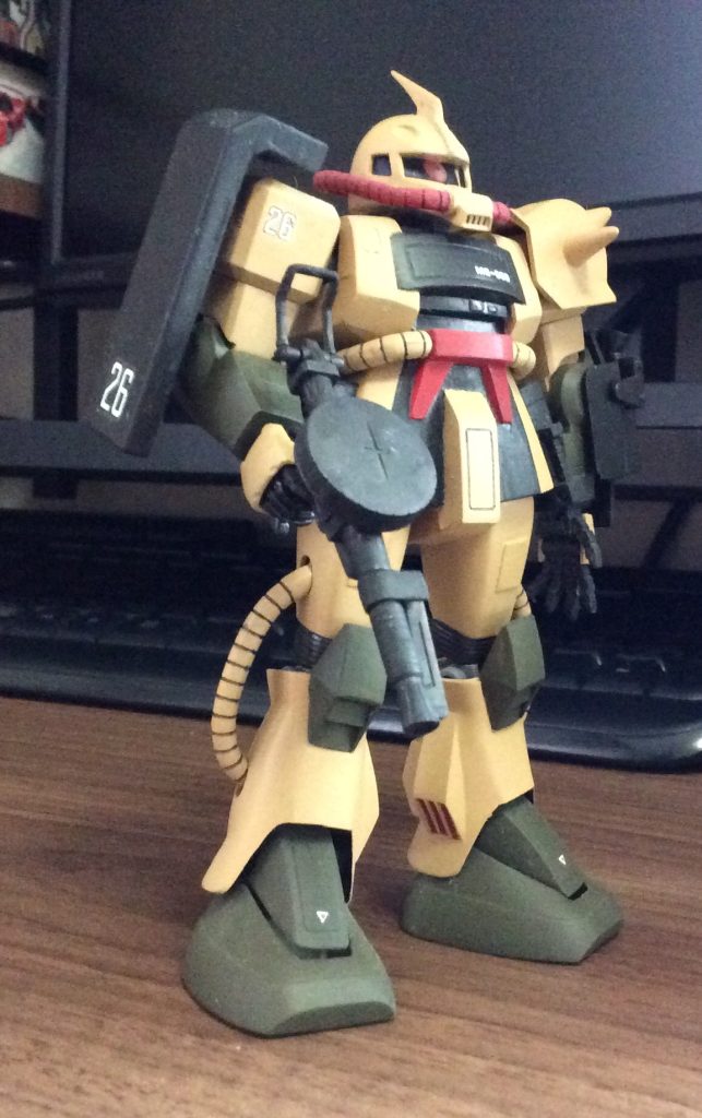 改修箇所③股関節：ボールジョイント化足首：ボールジョイント化、足の甲を切り離して別パーツ化