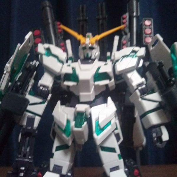 【HGUC】フルアーマー・ユニコーンガンダム(グリーンフレーム)
