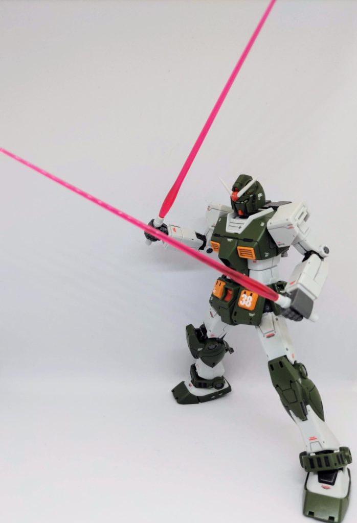 中の人唯一の装備!なおビームサーベル基部はアーマーを着せ(以下略