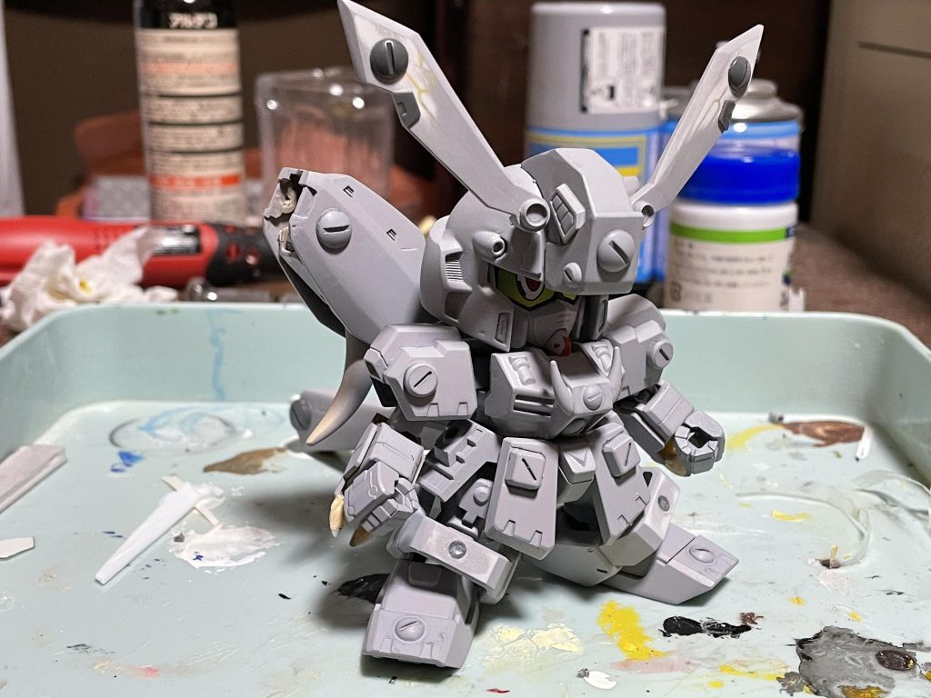 マイナスモールドを貼ると鉄機武者になるぞ。