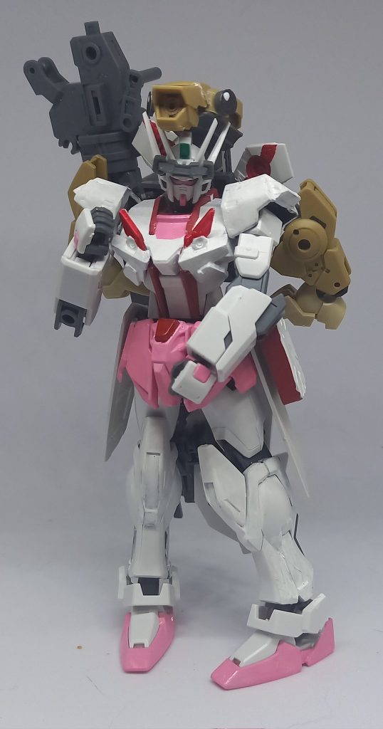 お供のサラマンダーストライカー 【HAN-ZAKI】は面倒くさがりなので？髪の毛状パーツに基本擬態（笑）