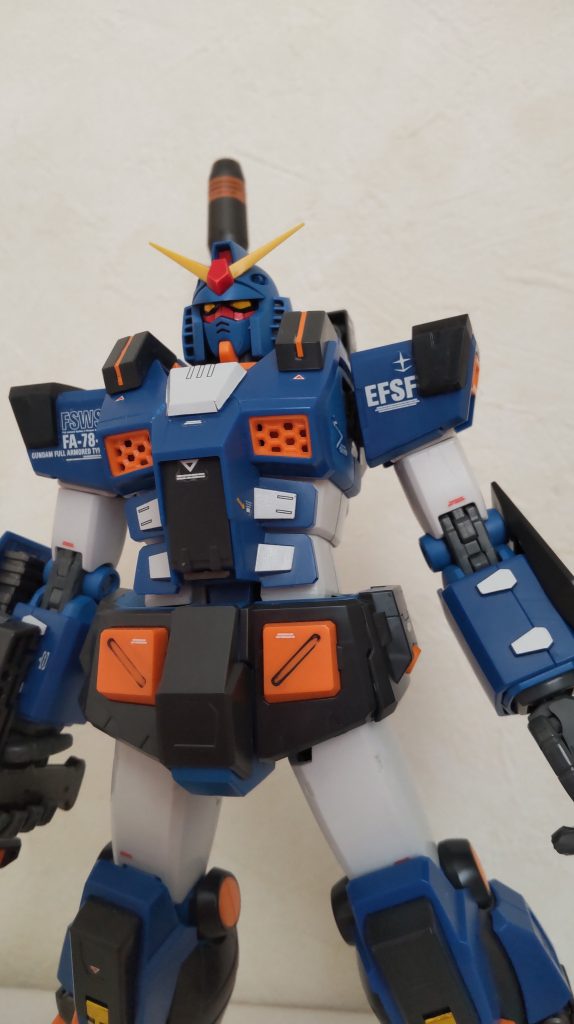 ＭＧ フルアーマーガンダム（ブルーカラーＶｅｒ．）｜otohiko0201さん