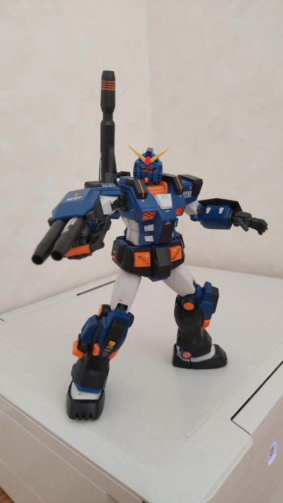 ＭＧ フルアーマーガンダム（ブルーカラーＶｅｒ．）–4枚目/制作者：otohiko0201