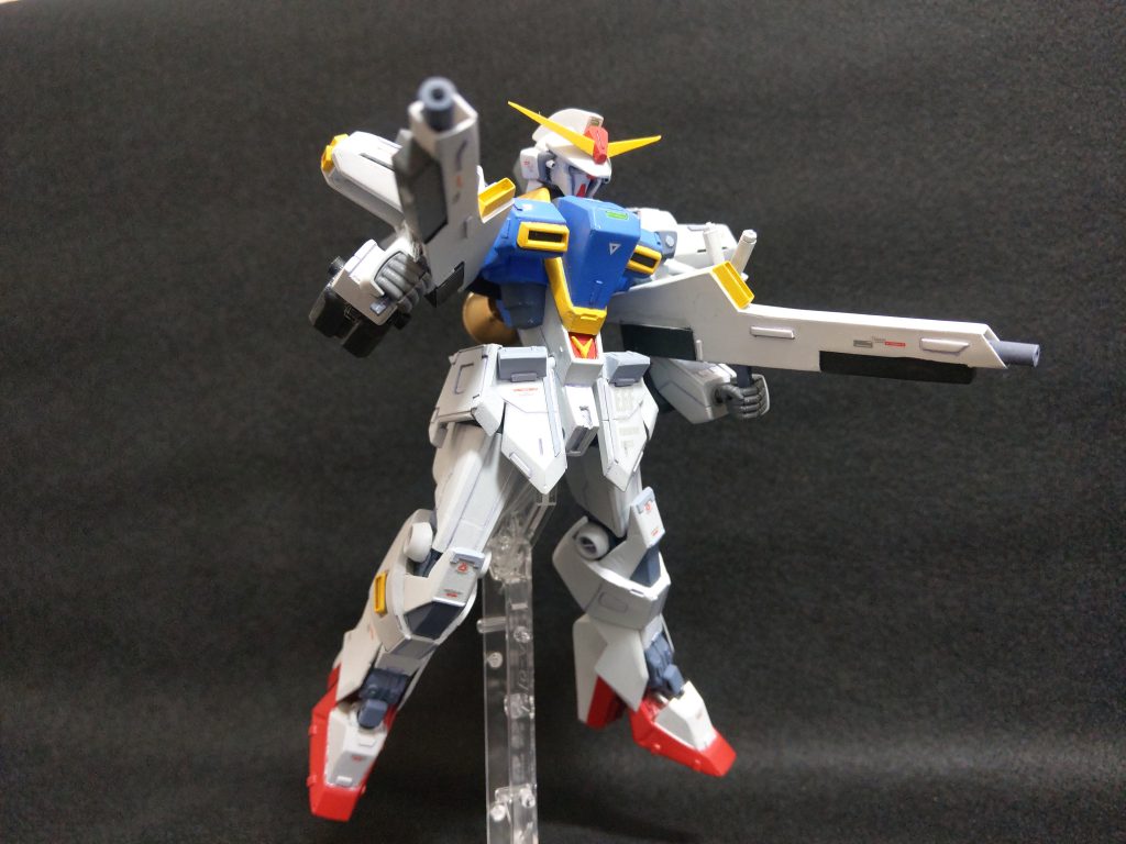 オラオラオラ―!ダブルシールドライフル!