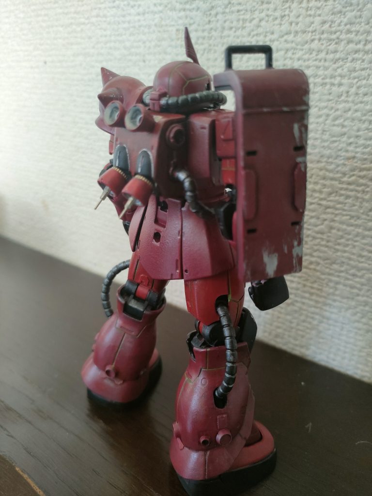 ドライブラシはやり過ぎ…