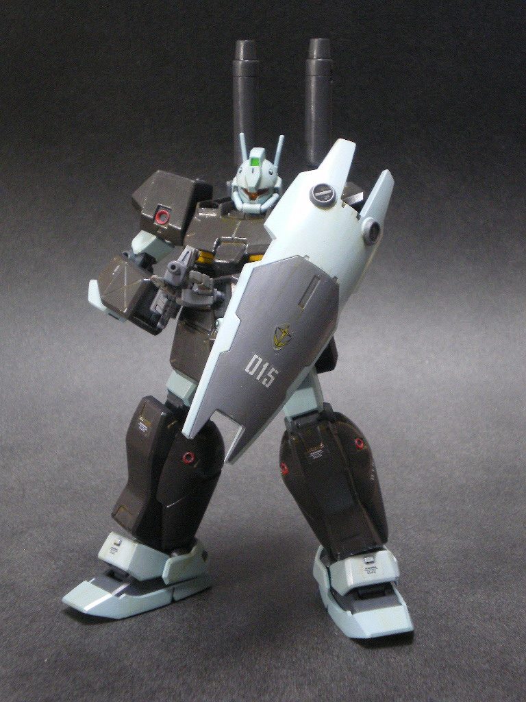 追加アーマーの色をちょっと変更。これはトップコートしてないな。