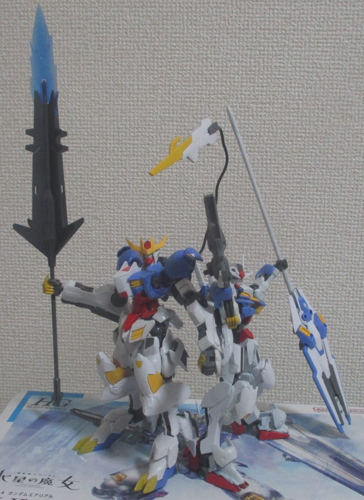 せっかくなので、ベリアルと競演♪♪イメージは、「エグゼイド・ゴーストゲーマー」&「ゴースト・エグゼイド魂」の揃い踏みですww