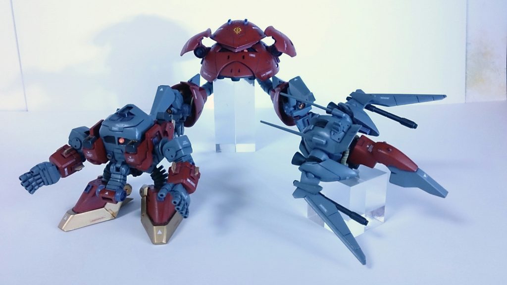 と、まぁ。どこぞのガンプラ心形流みたいな機体になってしまいましたが、ご愛敬。(笑)ちなみに、ウィングブースターは属性:宇宙です。w