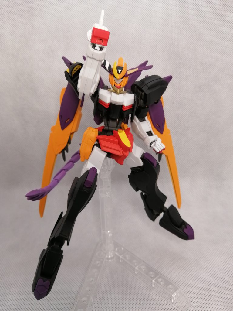 ハンドパーツを改良したので、あの指も出来ます。