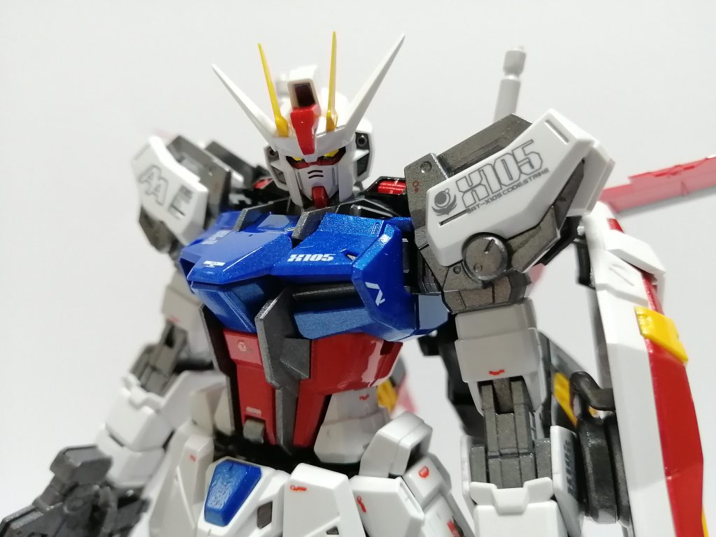 元のキットのできが良いこともあり、かっこよくでき、自分の中でMGの最高傑作だと思っています。