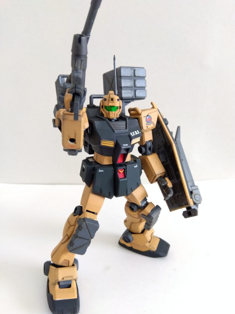 塗装は恒例のシタデル&ファレホ。キャノンとミサイルポッドの組み合わせはやっぱりカッコイイですね……