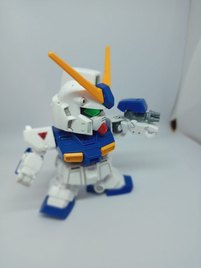 ガトリング、マジでかっこいい。これは、墨入れしかしてないらしいです。めっちゃ動くやん。チョバムアーマー↓