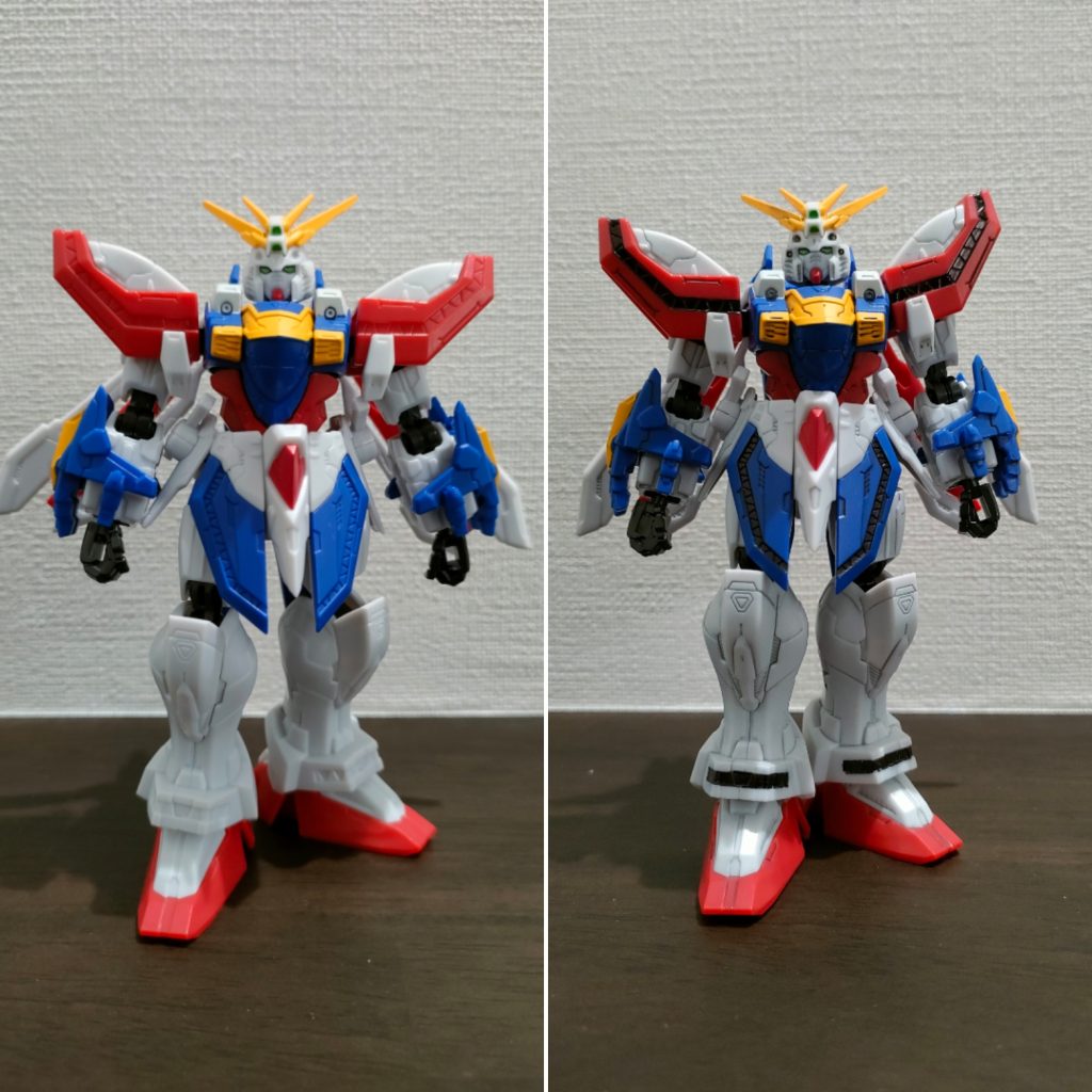 素組み ⇛ スミ入れ