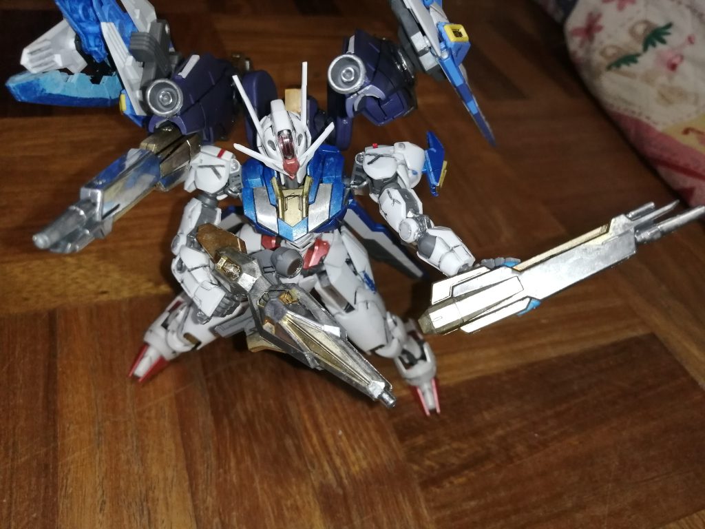 バスターユニットの砲身をビームライフルに