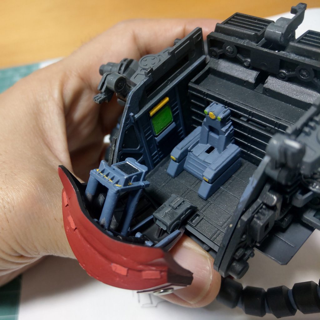 ちなみに素組だとこの広々空間。